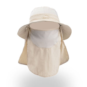 Detachable Folding Outdoor Multifunctional Couple Hat