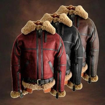 Winter Men's PU Motorcycle Jackets