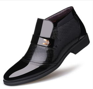 Men's Shoes - Fashion Leather Flat Dress Shoes