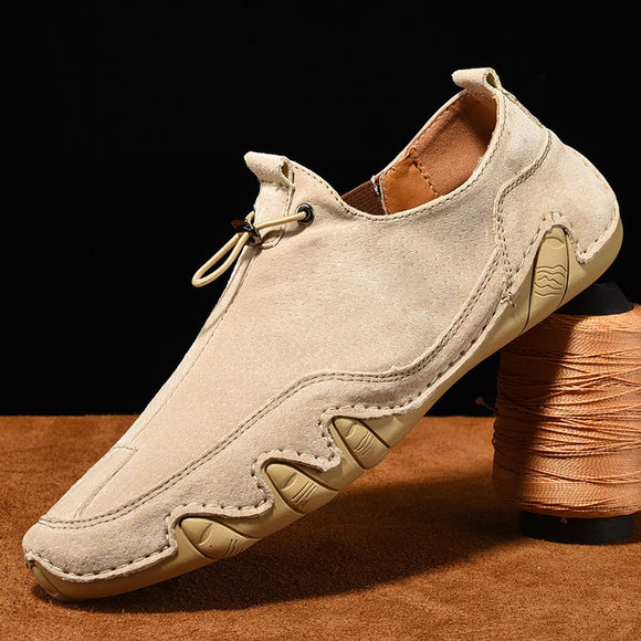 Lazajoy-Men Casual Genuine Leather Shoes