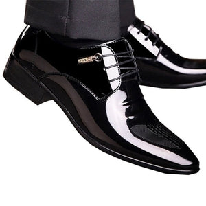 Classic Business Men Black Dress Shoes