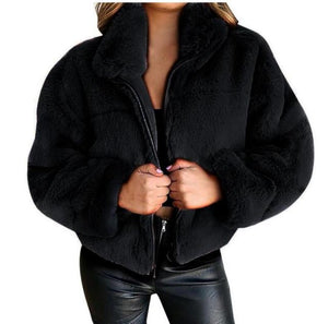 Winter Women Warm Fleece Coat