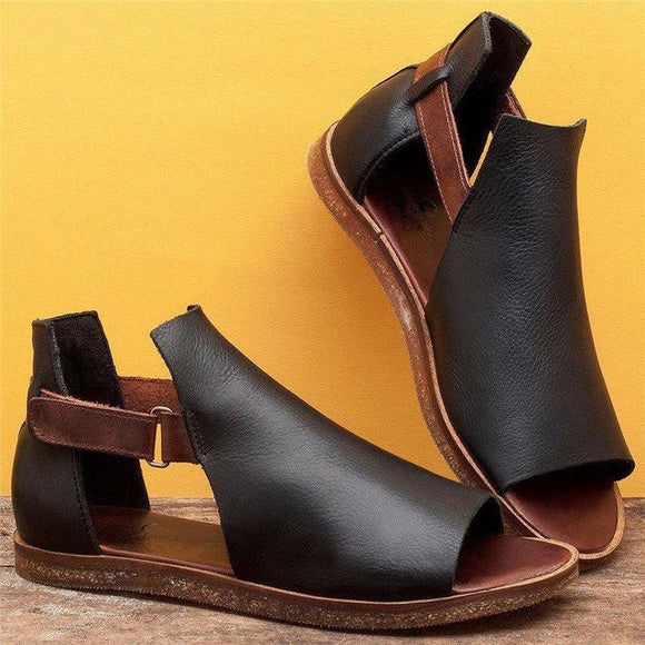 Summer Sandals New Retro Roman Flat Sandals