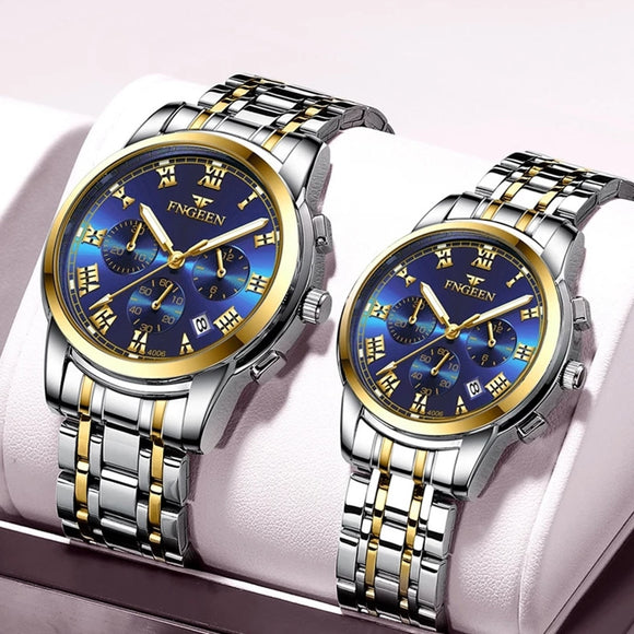 Couple Quartz Wristwatch
