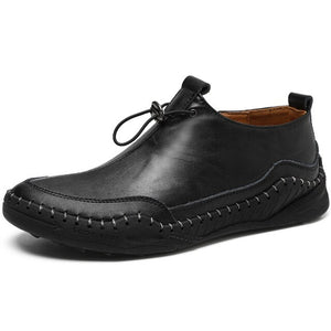 Fashion Men's Slip On Leather Flats Shoes