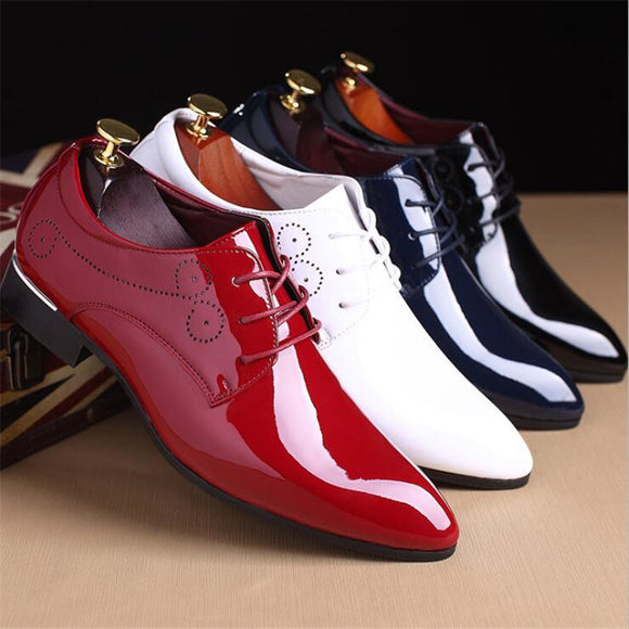New Patent Men's Fashion Dress Shoes(BUY ONE GET ONE 20% OFF)