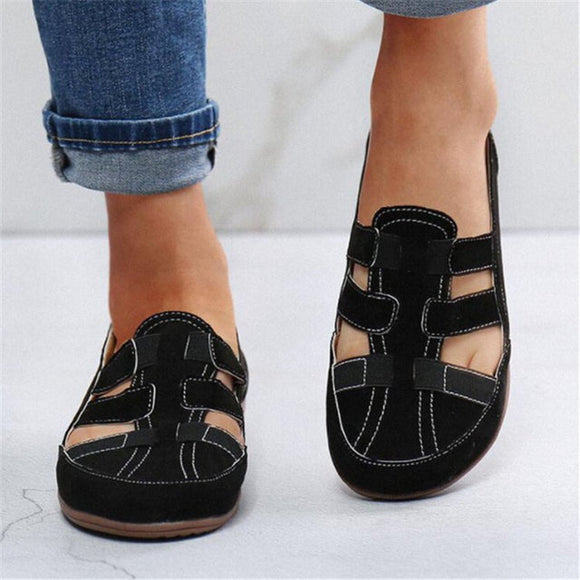 Suede Comfortable Woman Shoes