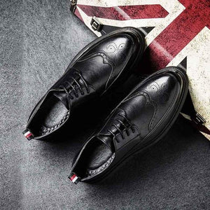 New Fashion Business Classic Lace Up Brogue Shoes