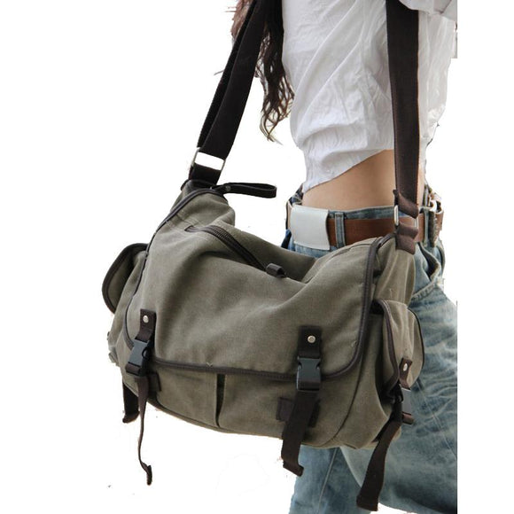 Women Large Capacity Canvas Messenger Bags