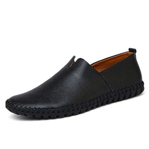 Men Cow Leather Orthopedic Handmade Soft Loafers