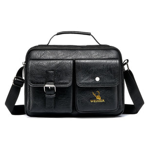 Men Genuine Leather Casual Briefcases