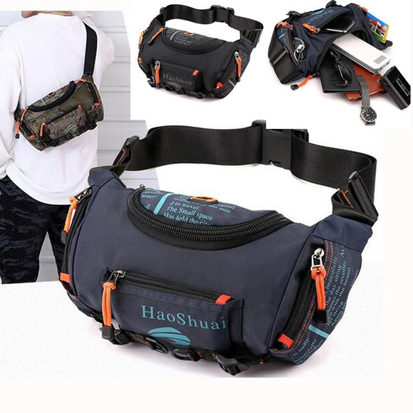 Men Waterproof Shoulder Messenger Bag