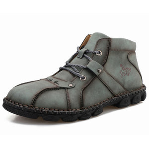 Men Suede High Quality Vintage British Ankle Boots(Buy 2 Get 10% off, 3 Get 15% off )