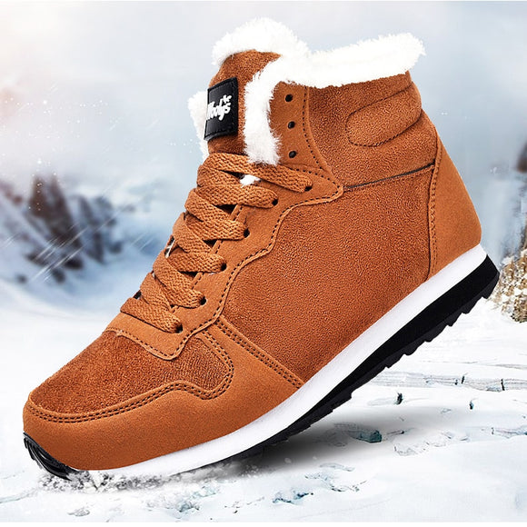 Winter Lightweight Hight Top Leather Shoes