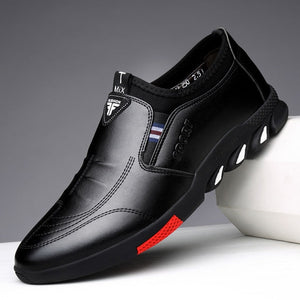 New Fashion Men Casual Leather Shoes