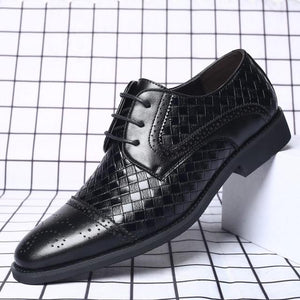 Fashion Men Brogue Business Oxfords Shoes