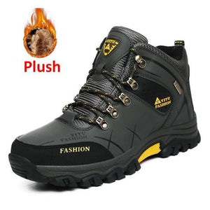 Men's Plush Warm Non-slip Hiking Boots