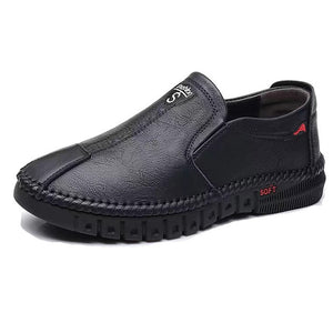 Men's Casual Comfortable Leather Slip-on Shoes
