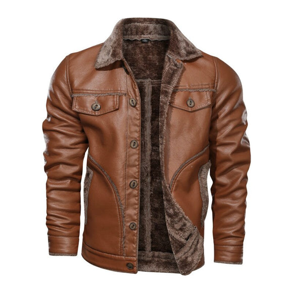 Mens Thick Leather Jackets