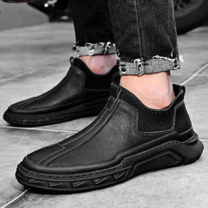 Men Casual Fashion Soft Bottom Leather Shoes