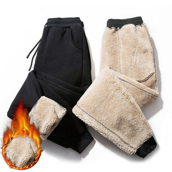 New Autumn Winter Woolen Sports Pants