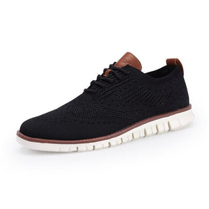 Knitted Mesh Lightweight Walking Shoes