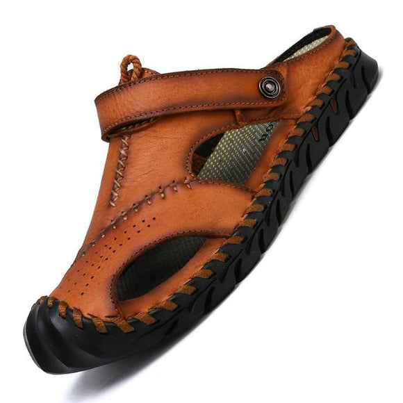 Genuine Leather Men's Beach Sandals