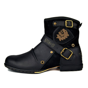 New Fashion Comfortable Men's Leather Boots