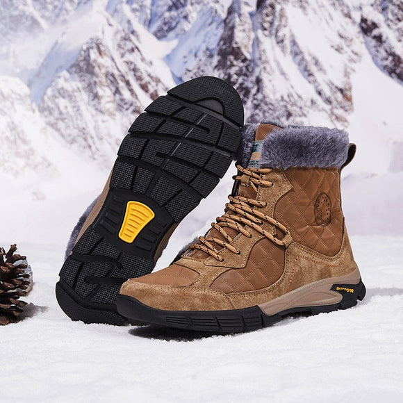 New Men Waterproof Snow Boots