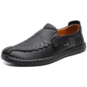 New Quality Leather Men's Flats Shoes