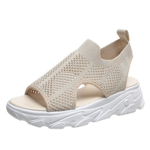 Knitted Breathable Women Sandals