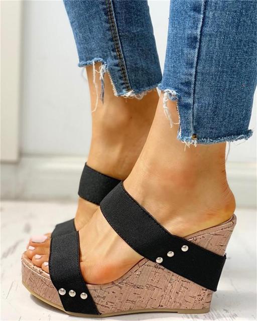 Women Comfortable Wedges Sandals