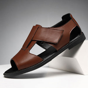 New Fashion Men Leather Sandals