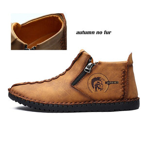 Split Leather Comfort Men Ankle Boots(Buy 2 Get 10% off, 3 Get 15% off )