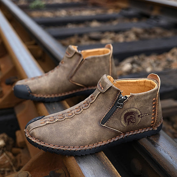 Split Leather Comfort Men Ankle Boots(Buy 2 Get 10% off, 3 Get 15% off )