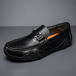 New Men Genuine Leather Loafers Shoes