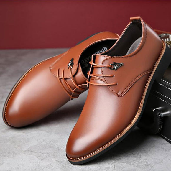 Men Business Pointy Formal Shoes