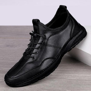 Men's Light Breathable Leather Casual Shoes