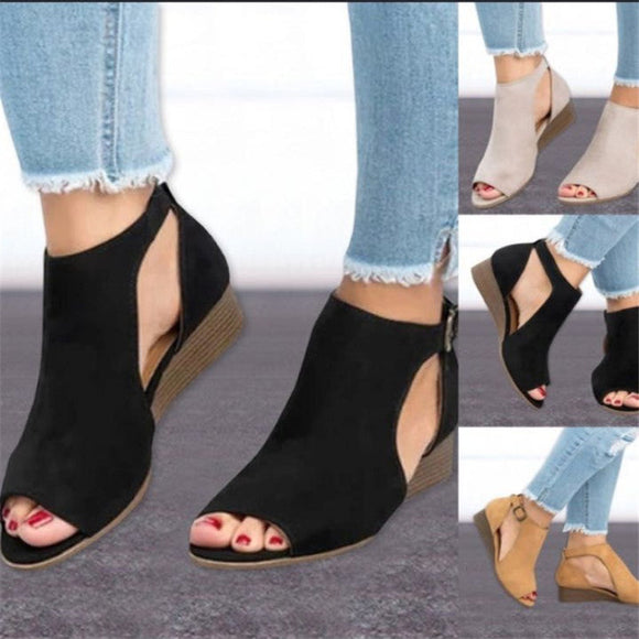 Women Casual Leather Classic Sandals