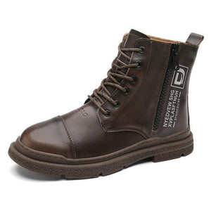Genuine Leather Men's Fashion Martin Boots