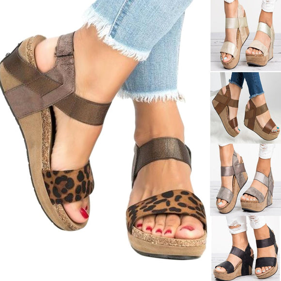 Women's Casual Comy Bohemian Holiday Wedge Sandals