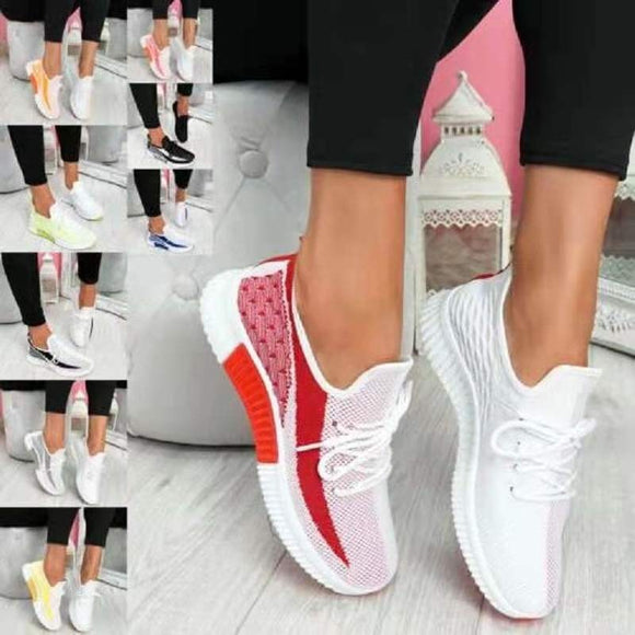 Women Mesh Flat Anti-slip Sneakers
