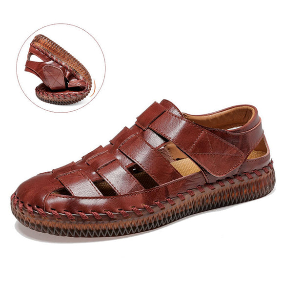 Comfort Genuine Leather Mens Sandals