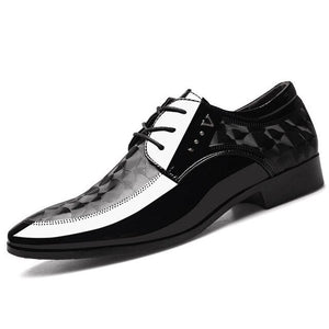 Brand Design Leather Men Formal Office Shoes